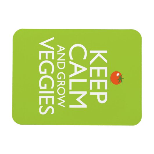 保Calm and Grow Veggies マグネット (横)