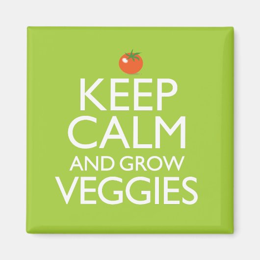 保Calm and Grow Veggies マグネット (正面)