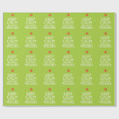 保Calm and Grow Veggies ラッピングペーパー (フラット)