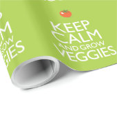 保Calm and Grow Veggies ラッピングペーパー (ロールコーナー)