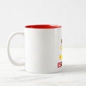 保Calm and Habla Espainol ツートーンマグカップ (左)