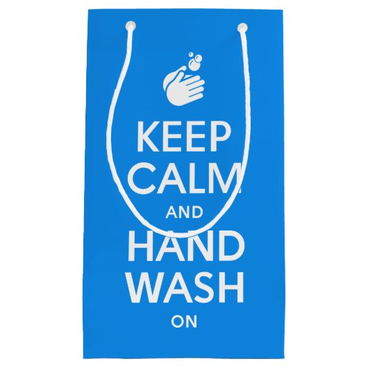 保Calm And Hand Wash On – 洗剤インフルエンザ スモールペーパーバッグ (正面)