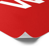 保Calm And Hand Wash On – 洗剤インフルエンザ ポスター (角)