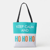 保Calm And HO HO HO CHRISTMASトートバッグ トートバッグ (裏面)