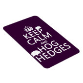 保Calm and Hog Hedges (Hedgehogs) （すべてのカラー） マグネット (右側)