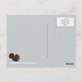 保Calm and Hug a Pom -ポメラニア犬 ポストカード (裏面)