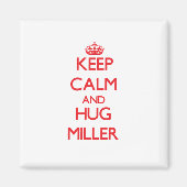 保Calm and Hug Miller マグネット (正面)