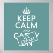 保Calm and Ice Cream ポスター (正面)