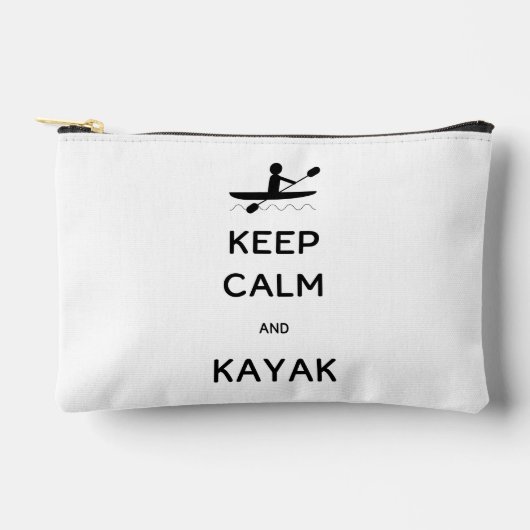 保Calm and Kayak アクセサリーポーチ (正面)