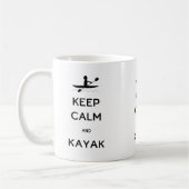保Calm and Kayak コーヒーマグカップ (左)