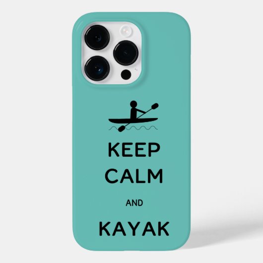 保Calm and Kayak Case-Mate iPhoneケース (裏面)