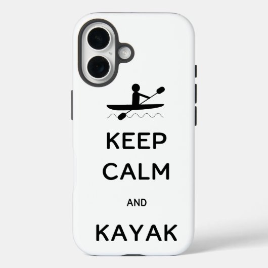 保Calm and Kayak Case-Mate iPhoneケース (裏面)