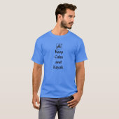 保Calm and Kayak Tシャツ (正面フル)