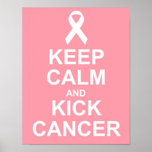 保Calm and Kick Cancerポスター ポスター