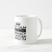 保Calm And Let薬剤師薬剤師 コーヒーマグカップ (正面右)