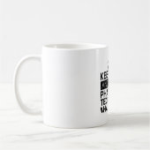 保Calm And Let薬剤師薬剤師 コーヒーマグカップ (左)