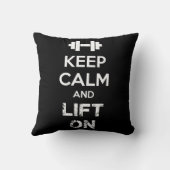 保Calm and Lift On -トレーニングやる気を起こさせる クッション (裏面)