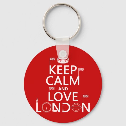 保Calm and London キーホルダー (正面)