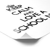 保Calm and Love a Schoolナース フォトプリント (角)