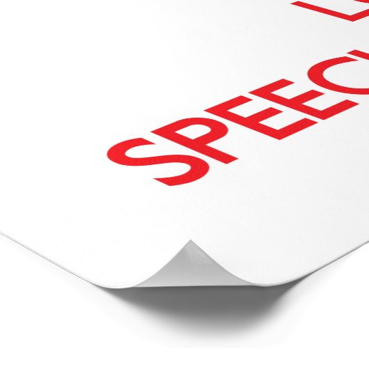 保Calm and Love a Speech Pathologist ポスター (角)