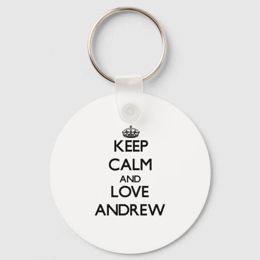 保Calm and Love Andrew キーホルダー (正面)