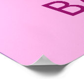 保Calm and Love Ballet Giftプリント ポスター (角)