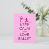 保Calm and Love Ballet Giftプリント ポストカード (スタンド正面)