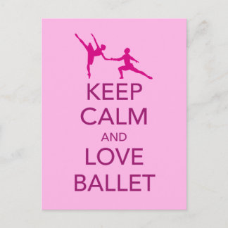 保Calm and Love Ballet Giftプリント ポストカード