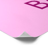 保Calm and Love Ballet Gift Poster ポスター (角)