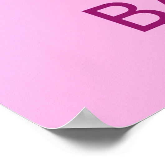 保Calm and Love Ballet Gift Poster ポスター (角)