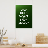 保Calm and Love Biology ポスター (キッチン)