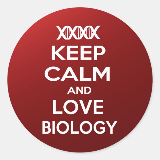 保Calm and Love Biology ラウンドシール (正面)