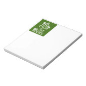 保Calm and Love Books (任意の色) ノートパッド (回転)