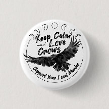 保Calm and Love Crowsボタン