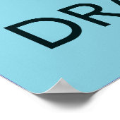 保Calm and Love Dragonsアート素晴らしポスター ポスター (角)