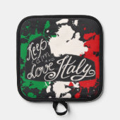 保Calm and Love Italy 鍋敷き (正面)