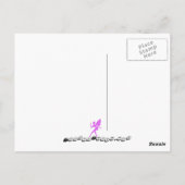 保Calm and Love Pixiesアートプリントデザイン ポストカード (裏面)