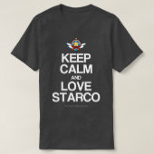保Calm and Love Starco Tシャツ (デザイン正面)