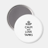 保Calm and Love Tapirs マグネット (正面/裏面)