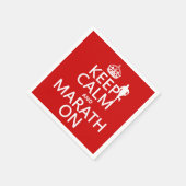 保Calm and Marath On スタンダードカクテルナプキン (角)