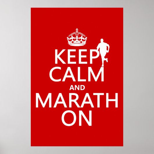 保Calm and Marath On ポスター (正面)