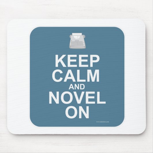 保Calm And Novel Onカッコいい Motto マウスパッド (正面)