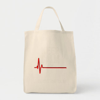 保Calm And Ok Not Calm おもしろい Calm Medical Ecg E トートバッグ