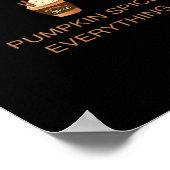 保Calm And Pumpkin Spice ポスター (角)