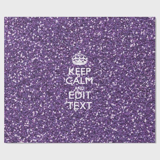 保Calm and Purple Mauve ラッピングペーパー (フラット)