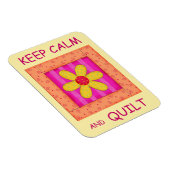 保Calm and Quilt Applique Flower Block マグネット (右側)