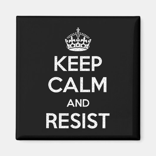 保Calm And Resist Tees - Uni Adultおもしろい - Ant マグネット (正面)
