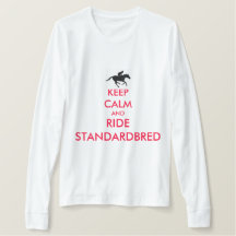 保CALM AND RIDE STANDARDBREDシャツ