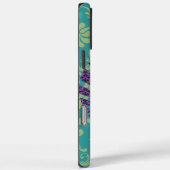 保CALM AND ROCK ON changeティール（緑がかった色）任意の色 Case-Mate iPhoneケース (裏面 / 右)