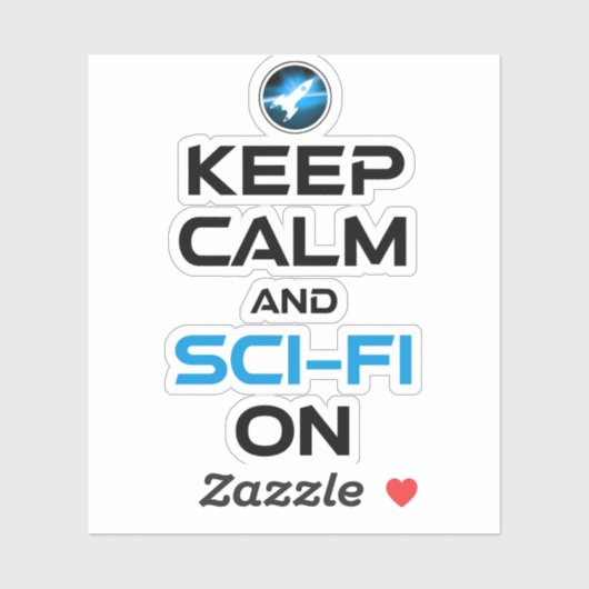 保Calm And Sci-Fiオン シール (シート)